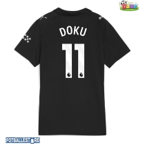 Manchester City Jeremy Doku #11 Bortedrakt Dame 2025-26 Kortermet